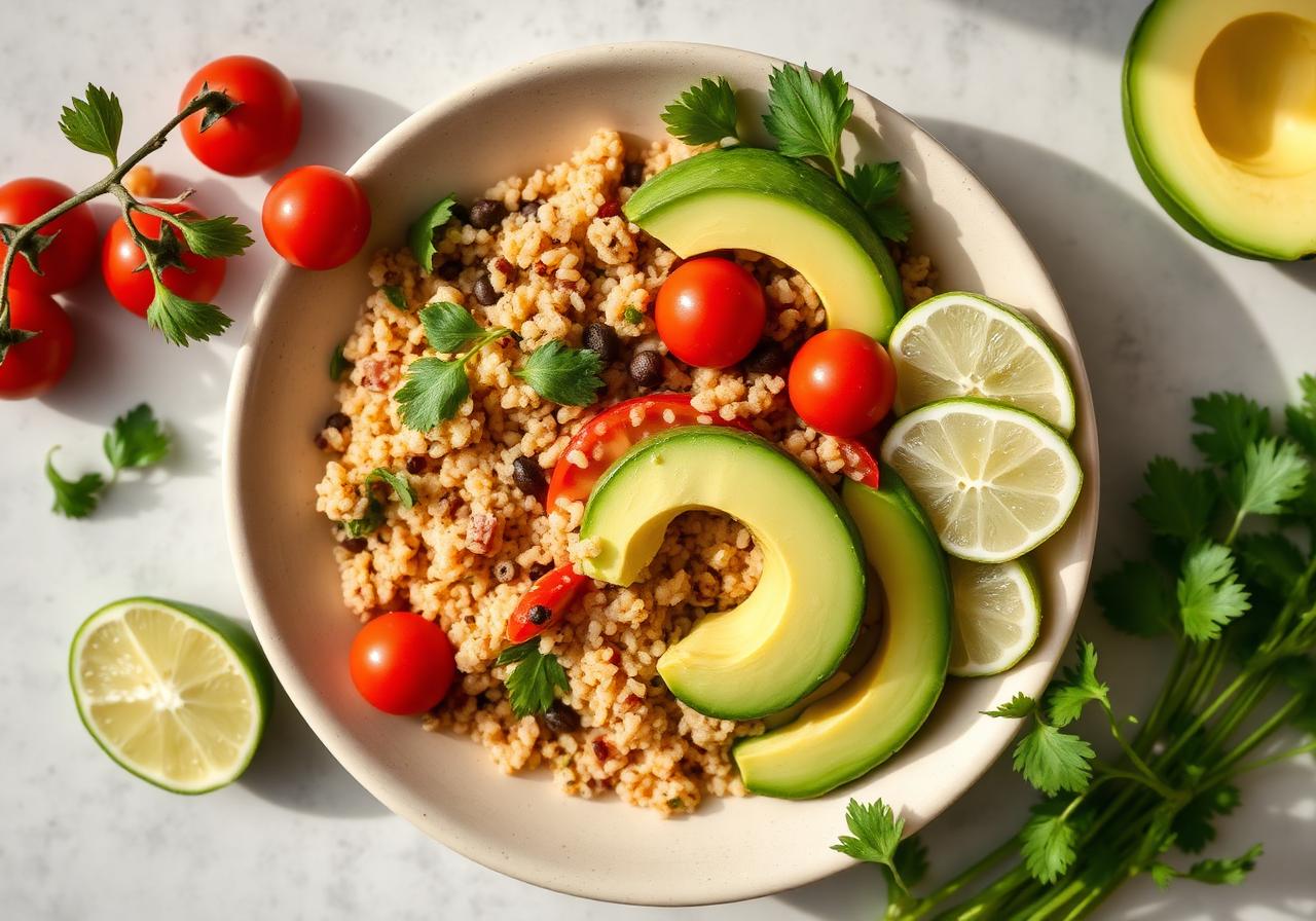 Avocado Quinoa Power Bowl: A Bright, Protein-Packed Lunch